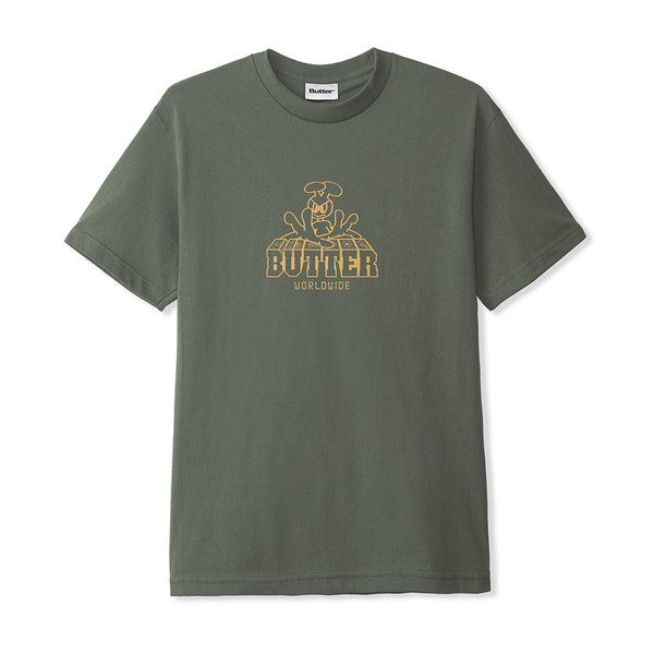 Butter Alient T-Shirt - Army - Streetart.fr
